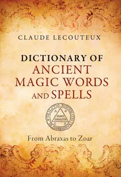 dictionary of ancient magic words and spells book cover image