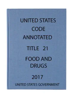 usca. title 21. food and drugs book cover image