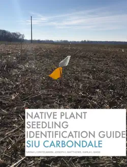 native plant seedling identification guide book cover image