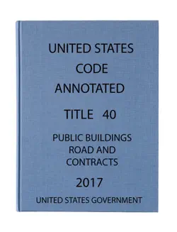 usca. title 40. public buildings , road , and contracts book cover image