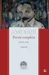 Poesía Completa de José Martí sinopsis y comentarios