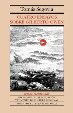 cuatro ensayos sobre gilberto owen imagen de la portada del libro