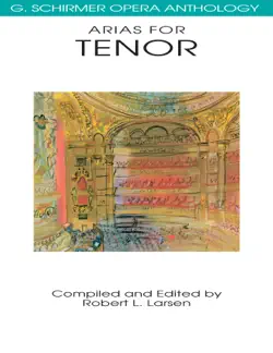 arias for tenor book cover image