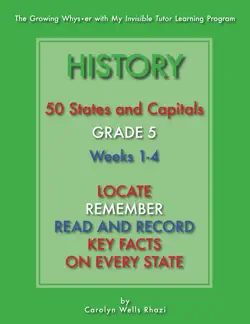 history - 50 states and capitals book cover image