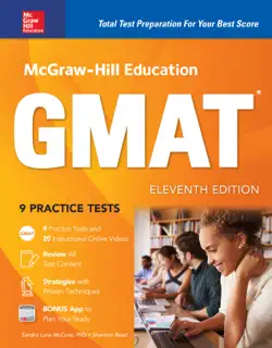 mcgraw-hill education gmat, eleventh edition book cover image