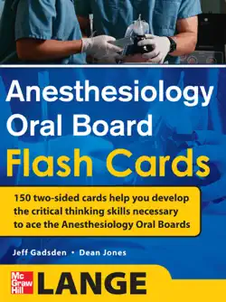 anesthesiology oral board flash cards book cover image