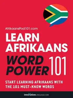 learn afrikaans - word power 101 book cover image