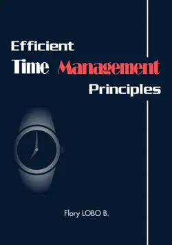 efficient time management principles book cover image