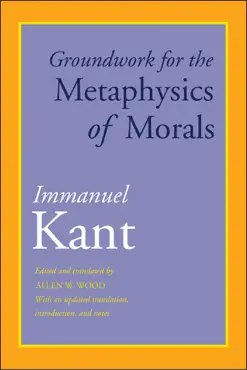 groundwork for the metaphysics of morals book cover image
