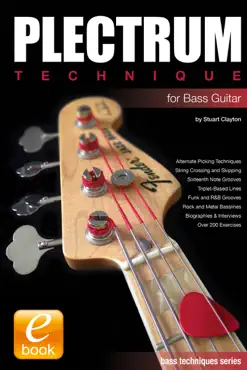 plectrum technique for bass guitar book cover image