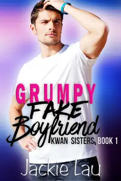 grumpy fake boyfriend imagen de la portada del libro