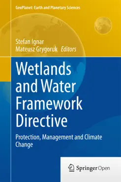 wetlands and water framework directive book cover image