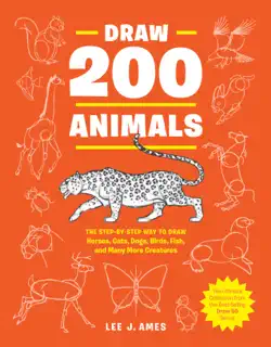 draw 200 animals book cover image