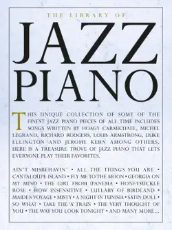 the library of jazz piano imagen de la portada del libro