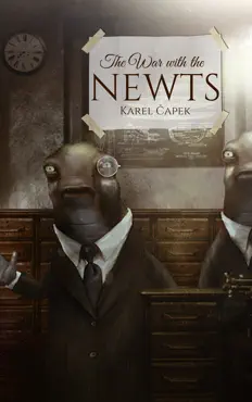 war with the newts book cover image