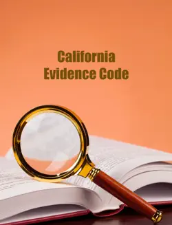 california evidence code book cover image