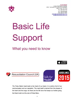 basic life support manual book cover image