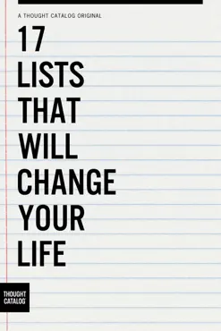 17 lists that will change your life book cover image