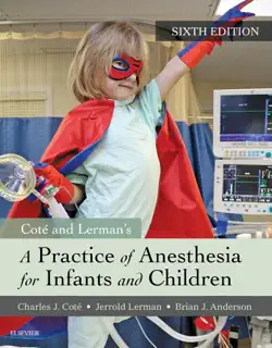 a practice of anesthesia for infants and children e-book book cover image