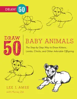draw 50 baby animals book cover image