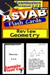ASVAB Test Prep Geometry Review--Exambusters Flash Cards--Workbook 8 of 8 synopsis, comments