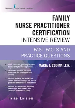 family nurse practitioner certification intensive review, third edition book cover image