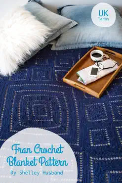 fran crochet blanket pattern uk version book cover image