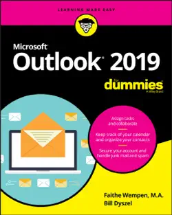 outlook 2019 for dummies book cover image