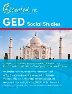 ged social studies preparation study guide 2018 – 2019 book cover image