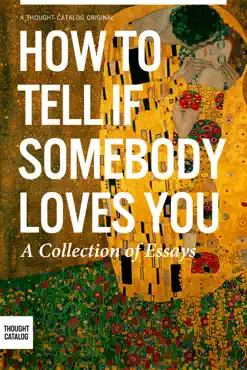 how to tell if somebody loves you book cover image