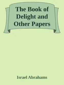 the book of delight and other papers book cover image