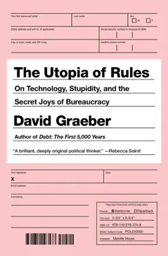 the utopia of rules imagen de la portada del libro