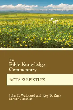 the bible knowledge commentary acts and epistles book cover image