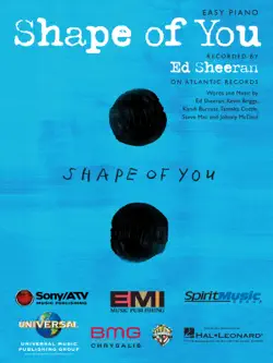 shape of you sheet music book cover image