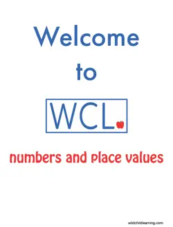 numbers and place values book cover image