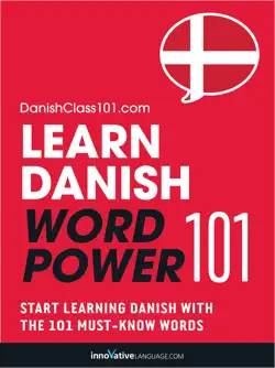 learn danish - word power 101 book cover image