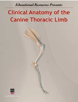 clinical anatomy of the canine thoracic limb book cover image