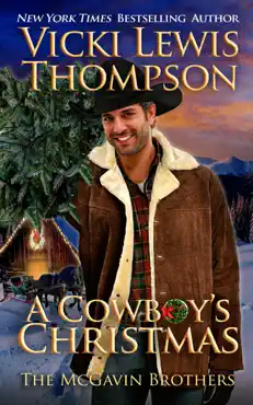 a cowboy's christmas book cover image