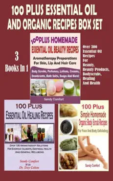 100 plus essential oil and organic recipes box set book cover image