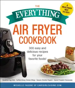 the everything air fryer cookbook book cover image