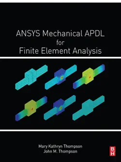 ansys mechanical apdl for finite element analysis book cover image