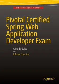 pivotal certified spring web application developer exam book cover image