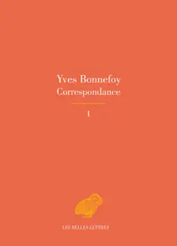 correspondance 1 book cover image