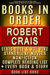 Robert Crais Books in Order: Elvis Cole and Joe Pike series, all short stories, standalone novels, and nonfiction, plus a Robert Crais Biography. sinopsis y comentarios