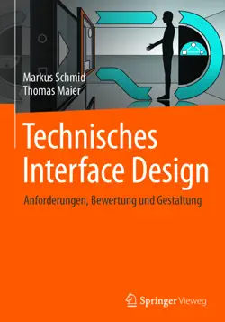 technisches interface design book cover image