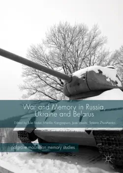 war and memory in russia, ukraine and belarus book cover image