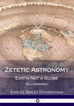 zetetic astronomy book cover image