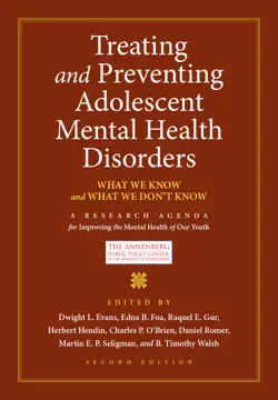 treating and preventing adolescent mental health disorders book cover image