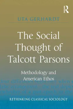 the social thought of talcott parsons book cover image