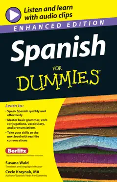 spanish for dummies, enhanced edition book cover image